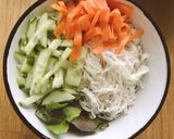 Hình bước làm 6 của món Bún Thịt Viên Nướng