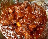 A picture of step 7 of Laal Maas (Mutton / Chevon).