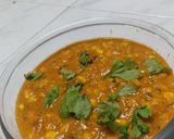A picture of step 6 of Bharwa sweet corn sabzi.