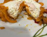 A picture of step 3 of Sweet potatoes nest.