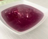 Lila édesburgonya krémleves recept fázis 3 fotója