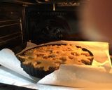 Foto del passaggio 5 della ricetta Crostata d’inverno con crema di ricotta e nutella