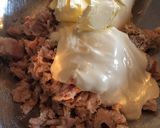 Tonhalkrém - Kicsit csúnya, de nagyon finom! recept fázis 2 fotója