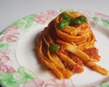 Foto del passaggio 2 della ricetta Tagliatelle al basilico
