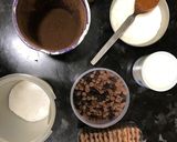 A picture of step 1 of Chocolate Ice cream.