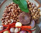 Foto langkah ke 1 dari resep Sate Tempe Sayur Bumbu Kacang.