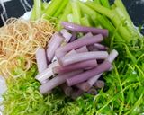 Hình bước làm 1 của món Bún mắm miền Tây