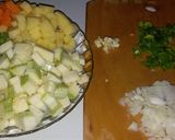 صورة لخطوة 1 من وصفة رز بالخضار سهل ولذيذ 😍