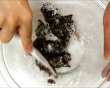 Pâte noire pour "Nerikiri Wagashi" étape de la recette 4 photo