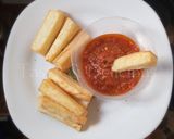 A picture of step 6 of Fried Yam and Peppered Stew a. k. a dundun.