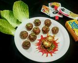 A picture of step 5 of No fry Veg Manchurian cheese Balls (appetizer/ starter).