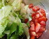 Hình bước làm 3 của món Salad ức gà