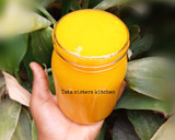 A picture of step 3 of Mango juice.