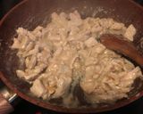 A picture of step 3 of Stir fry Ear mushroom (overnight, c 15min) keto.