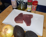 Foto del paso 1 de la receta: Tartar de Atún con alcaparras (Sin sal)