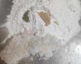A picture of step 1 of Steamed rice cigars (Fara).