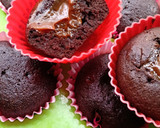 Foto del paso 1 de la receta: Cupcakes extra-chocolatosos con relleno de dulce de leche