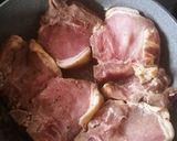 Foto del paso 4 de la receta: Chuletas de cerdo agridulce con arroz primavera