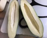 Une image de l'étape 2 de Papaye verte au bœuf,poivron rouge,oignon et épices massalé.