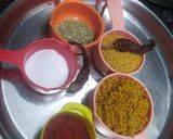 A picture of step 2 of Glueberry khatta pickle.