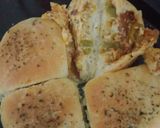 A picture of step 5 of Super soft pizza bomb pav.