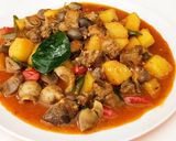 Foto langkah ke 3 dari resep Kentang ati ampela saus tiram.