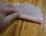 Foto del paso 3 de la receta: Rollitos de pollo, jamón y Espinaca, Proteína extrema!