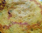A picture of step 6 of Besan ka chilla.