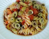 Foto del paso 14 de la receta Espirales en salsa de picadillo de tomates y hierbas aromáticas