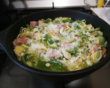 Foto del paso 5 de la receta: Tortilla de puerro con jamón york