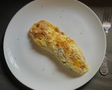 A picture of step 5 of 5 Mins Rice Paper Omelette in Filipino Style.
