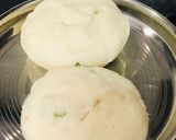 A picture of step 7 of No Fry: Steamed Dahi Vada.