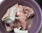 Foto langkah ke 1 dari resep Opor Ayam & Tahu Bumbu Kuning.