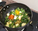 A picture of step 3 of French Beans Aloo ki Sabji.