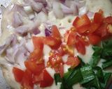 A picture of step 6 of Veg uttapam.