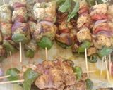 A picture of step 8 of Chicken Shashlik (Malai Boti) 🍢🍢🍢.