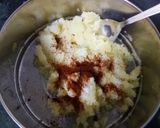 A picture of step 1 of Potato smiley.