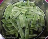 Foto del paso 1 de la receta Judías verdes con jamón, huevo y especias