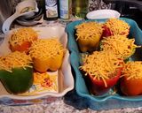 A picture of step 7 of Mexi Stuffed Peppers.