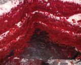 A picture of step 7 of Red velvet cake.