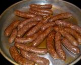 A picture of step 15 of Alexandrian Sausage.