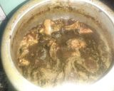 A picture of step 11 of Black chicken masala.