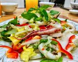 Hình bước làm 7 của món Gỏi mực (sốt trộn ĐB)