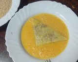 Foto del paso 3 de la receta: Sándwich frito relleno de mermelada y manzana