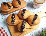 Foto langkah ke 7 dari resep Roti goreng cream moka meises.