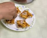 A picture of step 4 of Italian pasta canapes chaat.