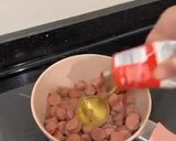 صورة لخطوة 4 من وصفة ساندويتش حمسة النقانق 🌭🔥