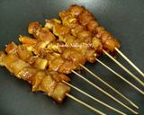Foto langkah ke 3 dari resep Sate Ayam Bumbu Kacang (#postingrame2_sate).