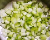 A picture of step 1 of Sponge groud pakoda.