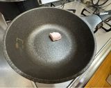 A picture of step 2 of Japanese Wagyu Beef with Egg yolk.